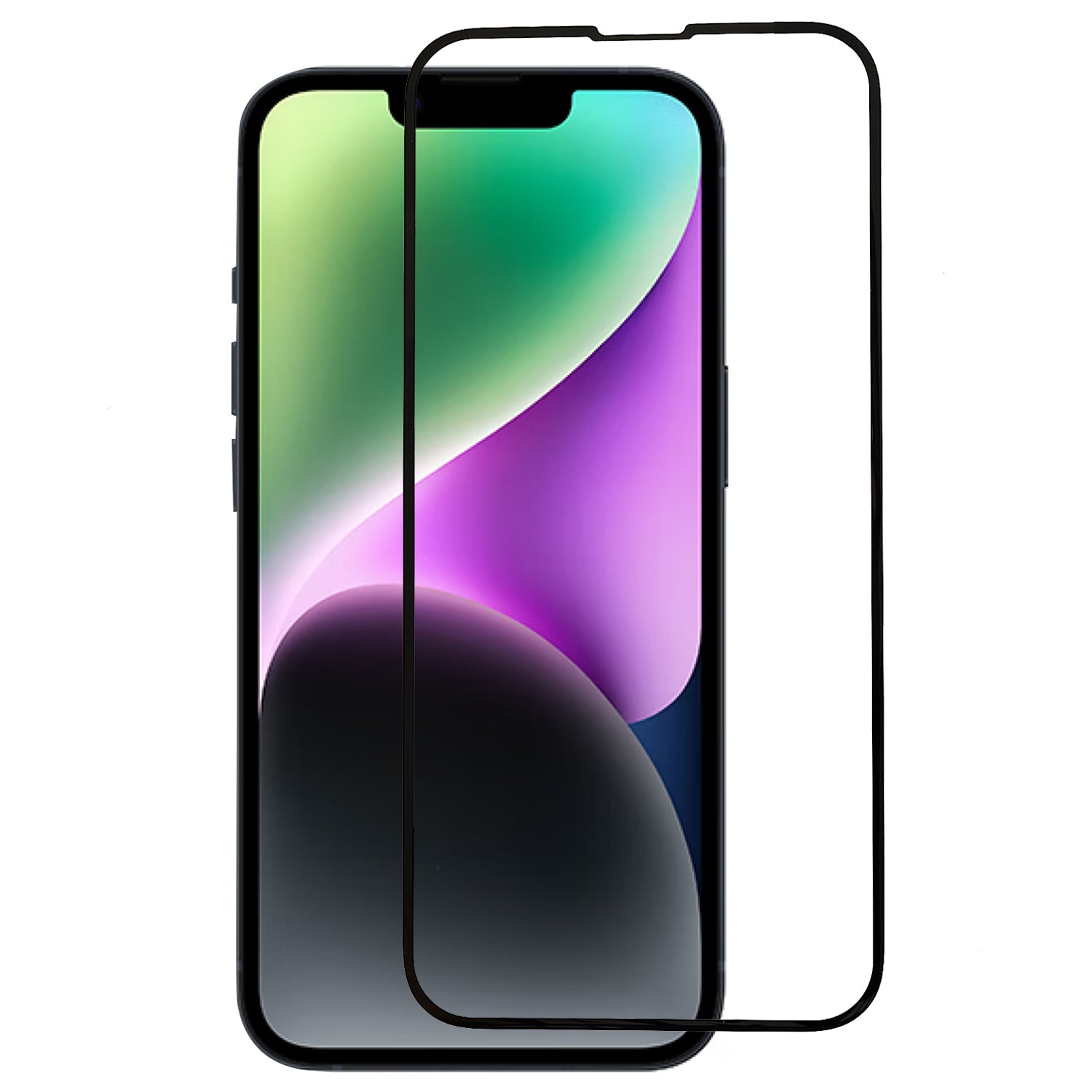 RURIHAI For iPhone 14/13/13 Pro 6.1 inch HD Clear AGC Glass Screen Protector 0.26mm 3D Carbon Fiber Edge Anti-scratch Screen Film RURIHAI For iPhone 14/13/13 Pro 6.1 inch HD Clear AGC Glass Screen Protector 0.26mm 3D Carbon Fiber Edge Anti-scratch Screen Film